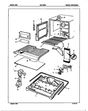 Freezer compartment