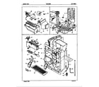 Maytag NDNT229GXH/5E50A ice maker diagram