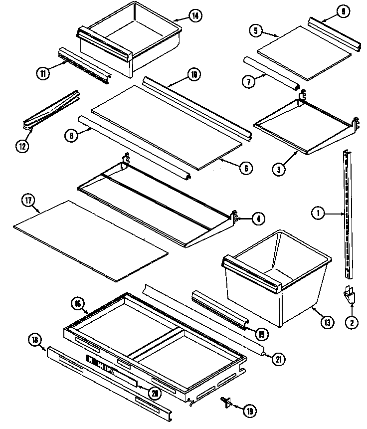 Shelves & accessories