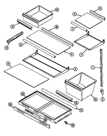 Shelves & accessories