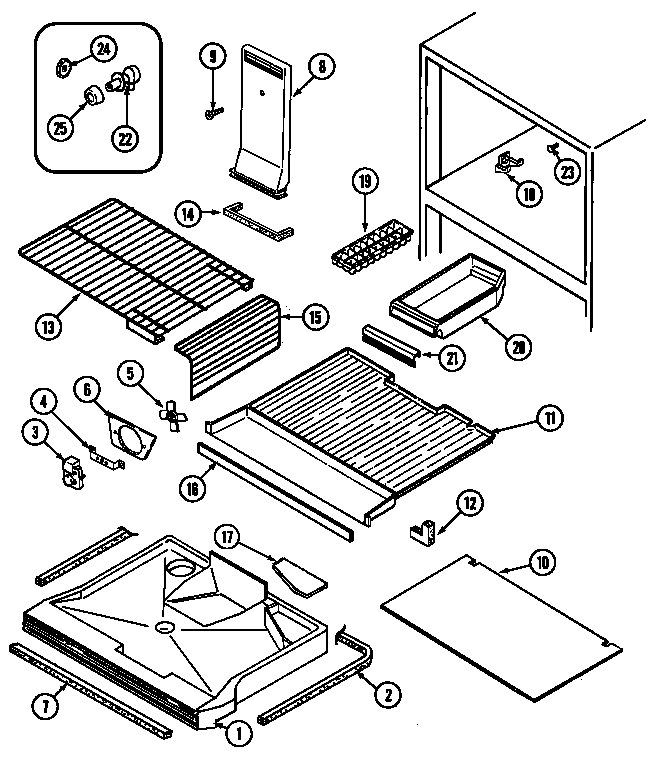 Freezer compartment