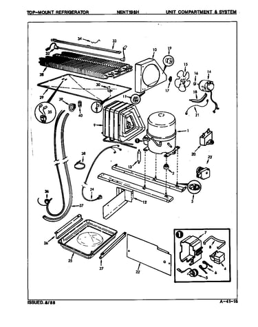 Unit compartment & system