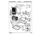 Maytag NDNS229JA/8N44A unit compartment & system diagram