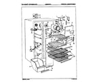 Maytag NDNS229JA/8N44A freezer compartment diagram