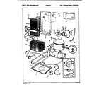 Maytag NNS228J/8L37A unit compartment & system diagram