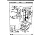 Maytag NNS228J/8L37A fresh food compartment diagram