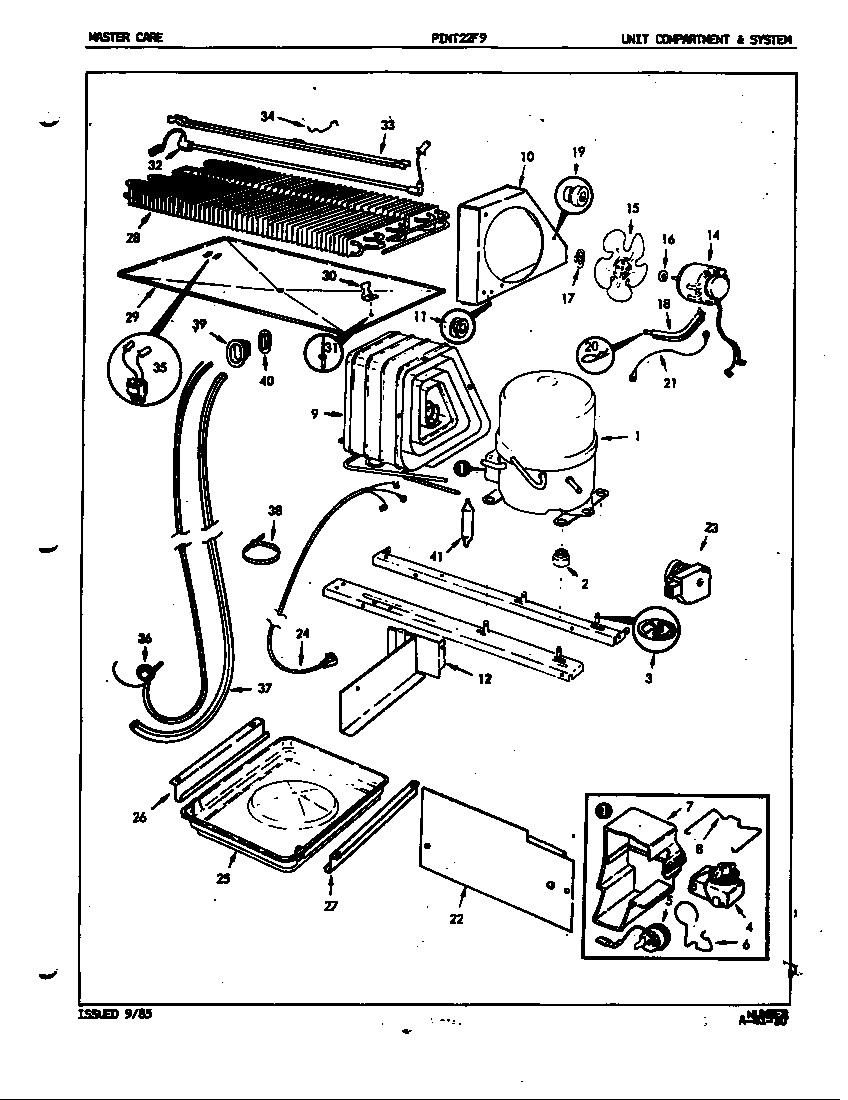 Unit compartment & system