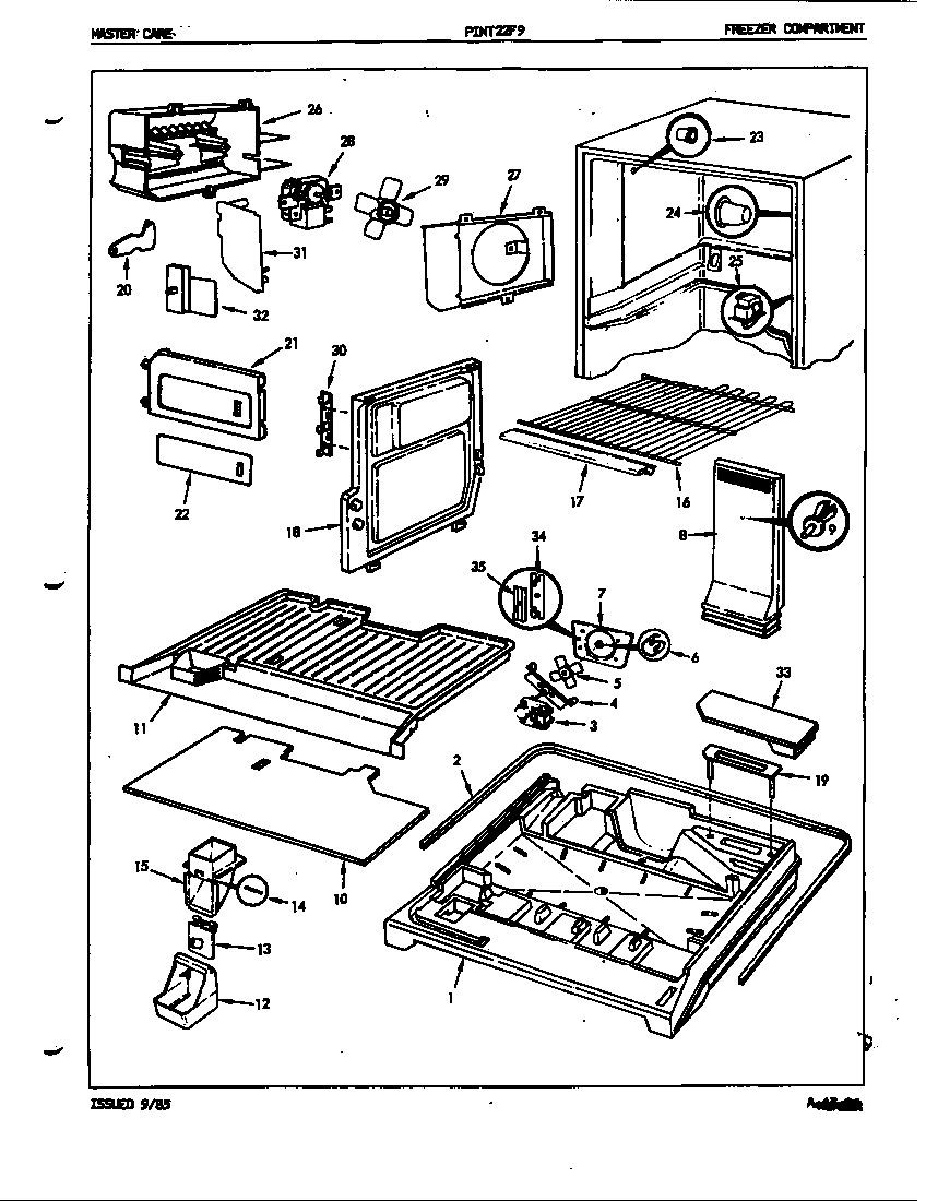 FREEZER COMPARTMENT