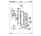 Admiral DNS24H9/7L46A freezer door diagram