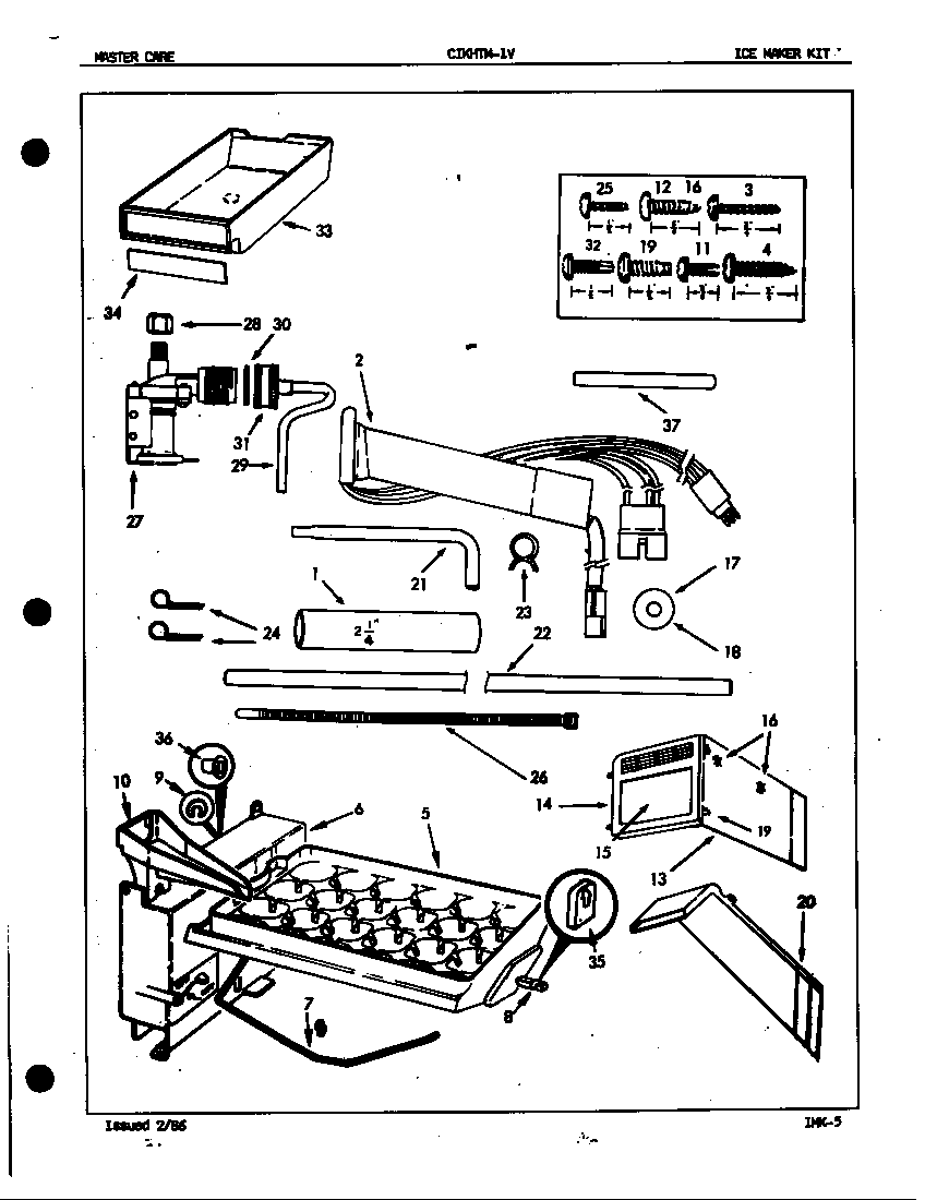 Ice maker kit
