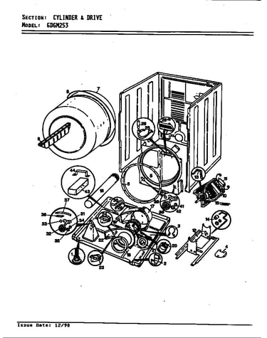 Cylinder & drive (original)