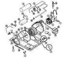 Maytag GDGM253W motor & drive (rev. a) diagram
