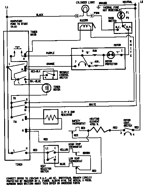 Wiring information (ldea500acl) (ldea500acw)