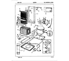 Maytag NDNS249GZ/7L36A unit compartment & system diagram