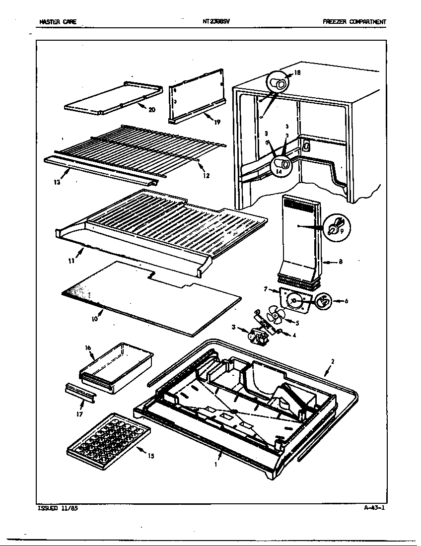 FREEZER COMPARTMENT