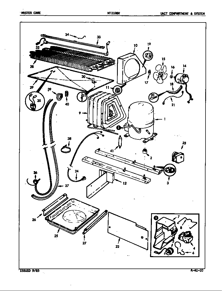 Unit compartment & system