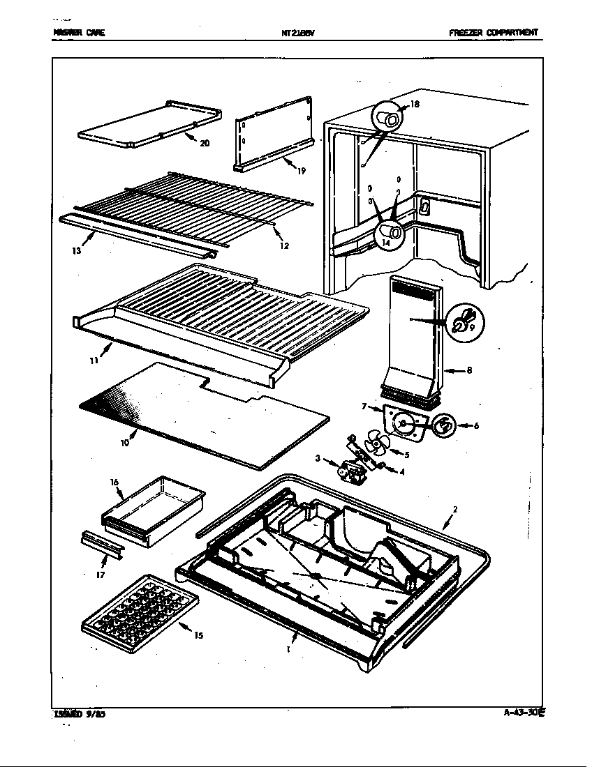 FREEZER COMPARTMENT