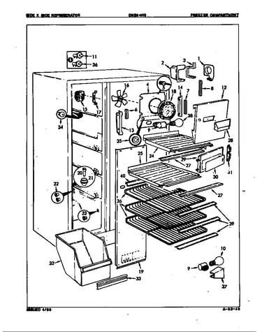 Freezer compartment