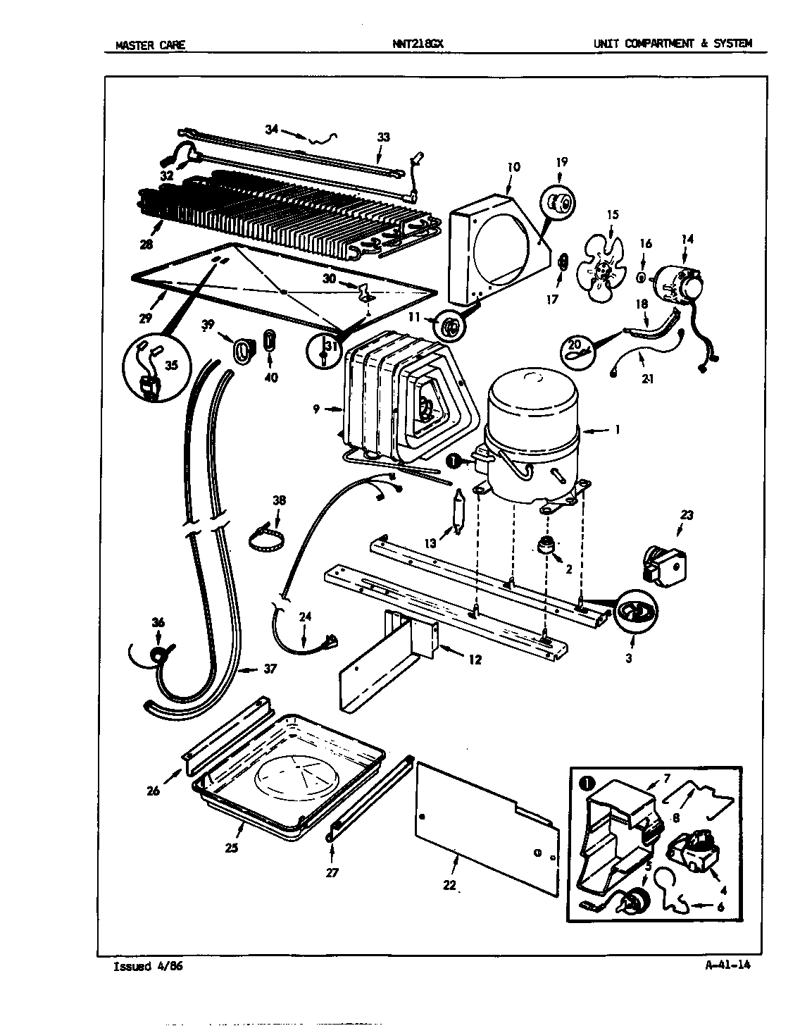 Unit compartment & system