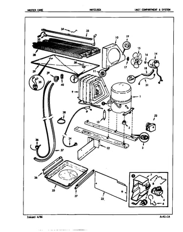 Unit compartment & system