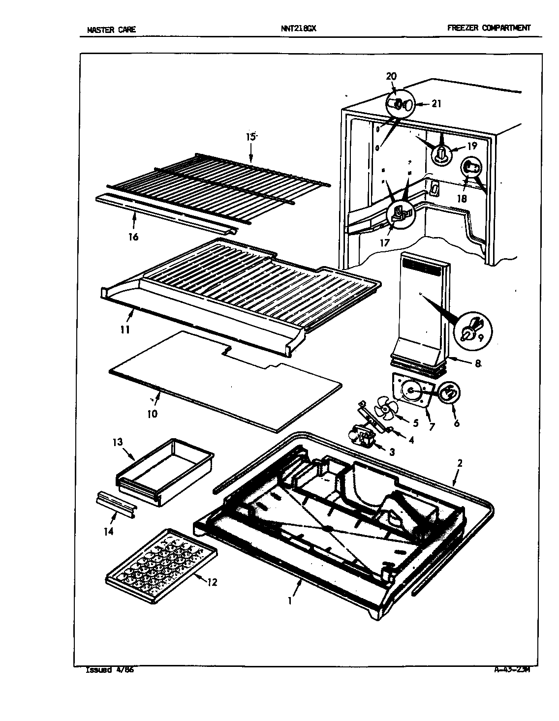 Freezer compartment