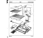 Maytag NT19H6A/7A54A freezer compartment diagram