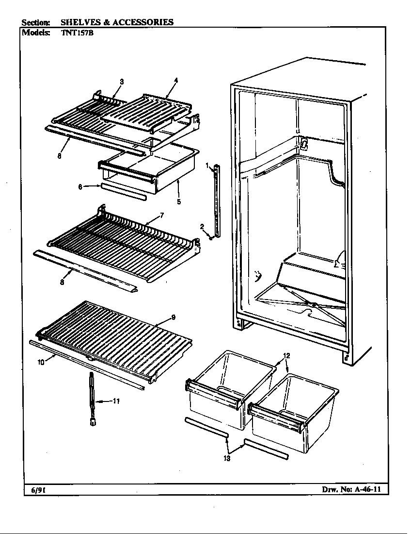 Shelves & accessories