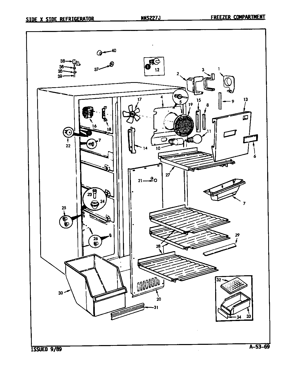 Freezer compartment