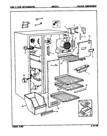 Freezer compartment