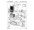 Maytag NNS248J/8L39A unit compartment & system diagram