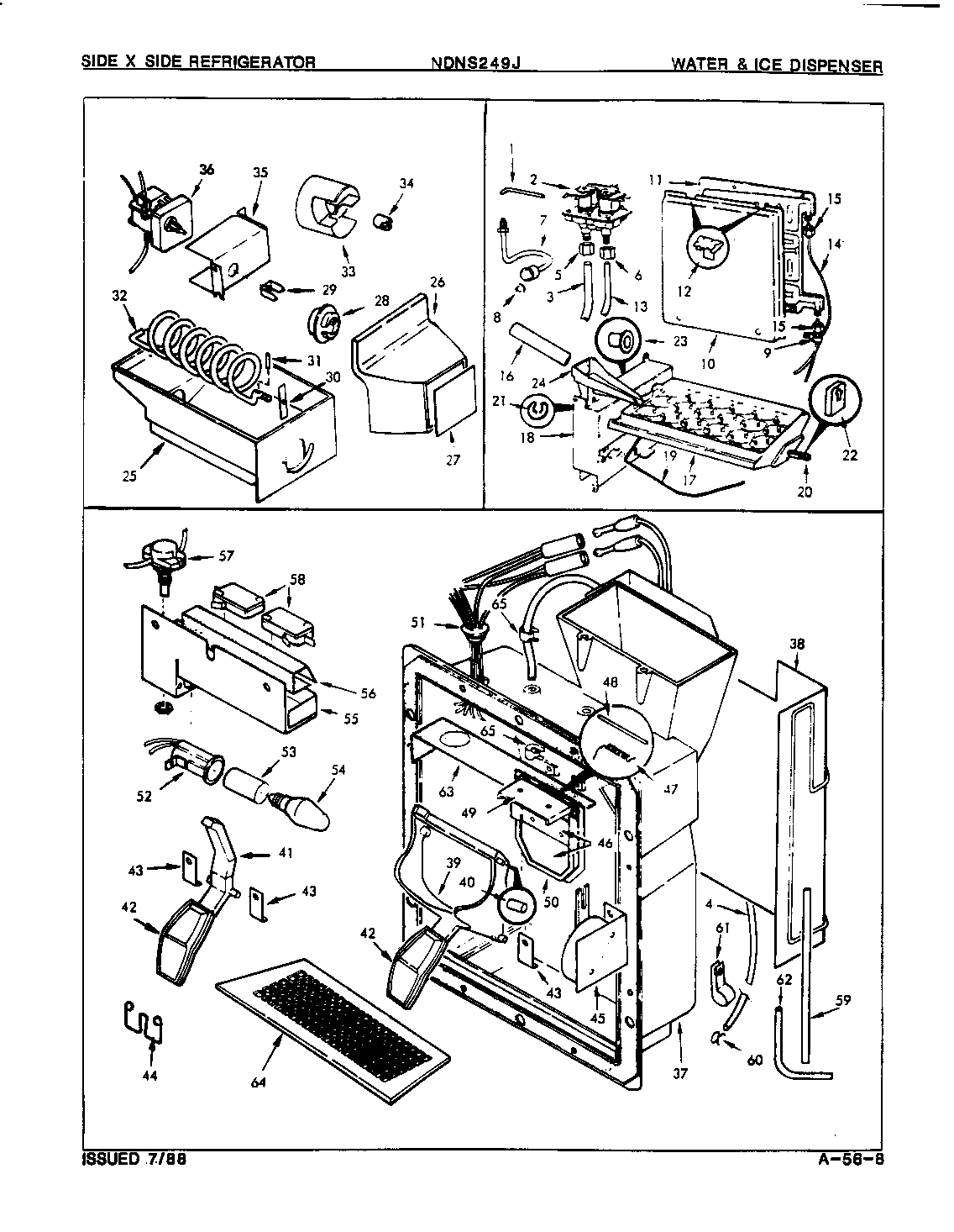 WATER & ICE DISPENSER