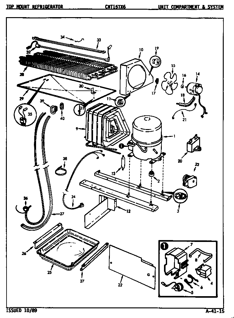 Unit compartment & system