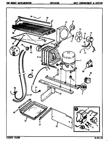 Unit compartment & system