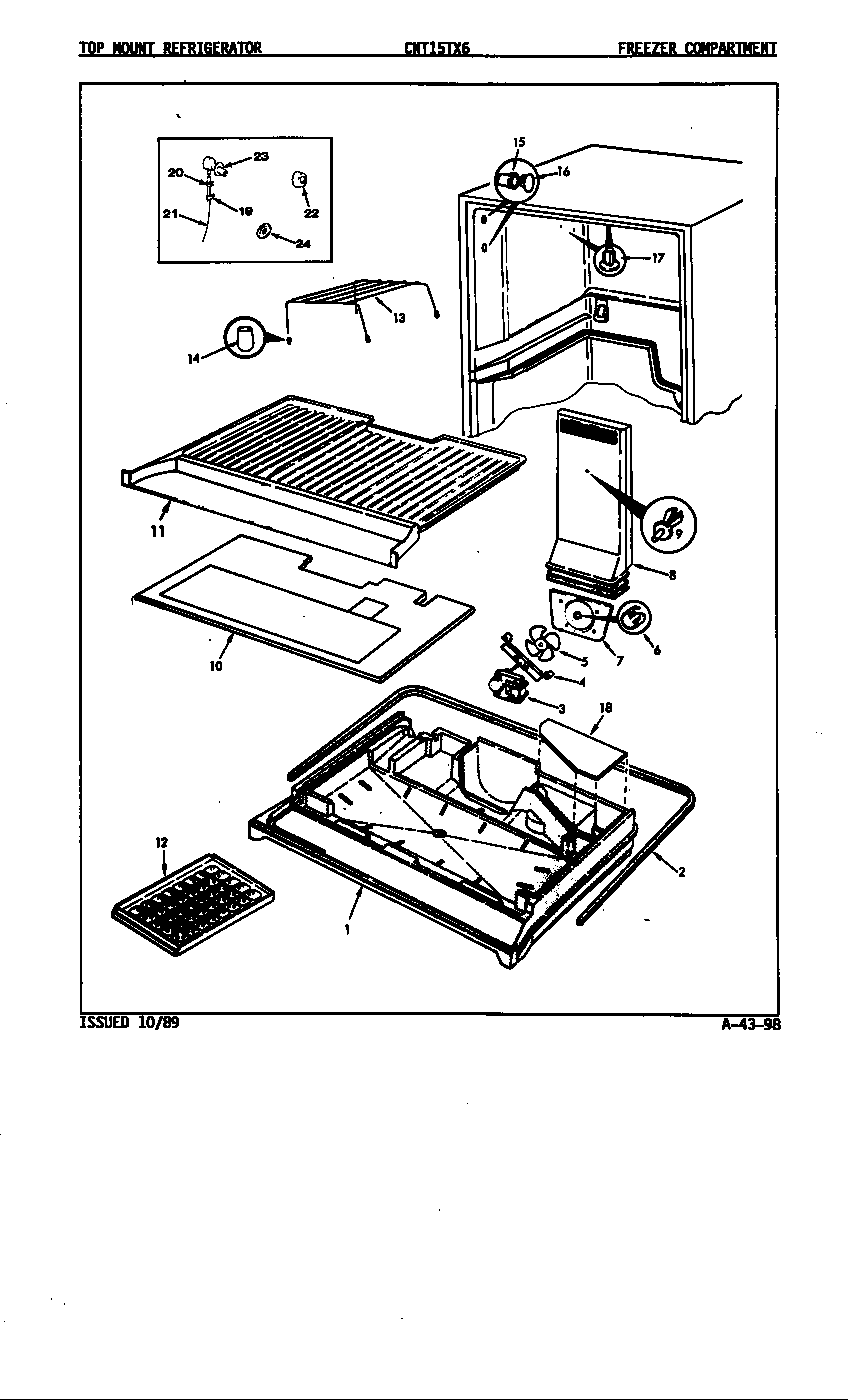 Freezer compartment