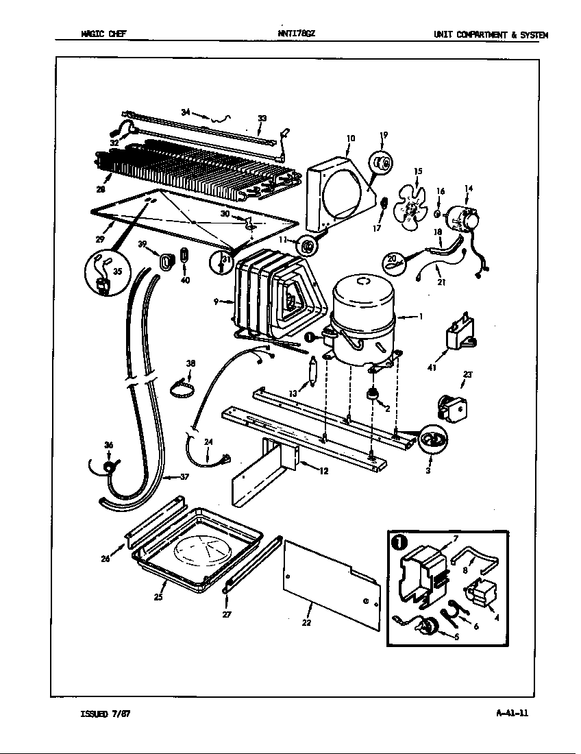 Unit compartment & system