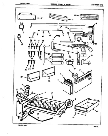 Ice maker kit