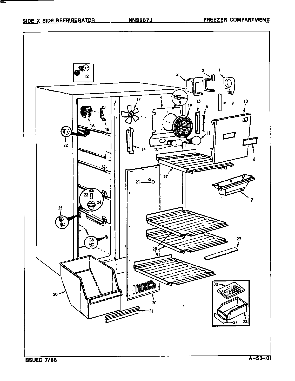 FREEZER COMPARTMENT