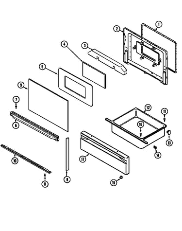 Door/drawer (series 28)
