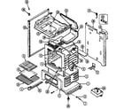 Maytag G3287XRA oven diagram