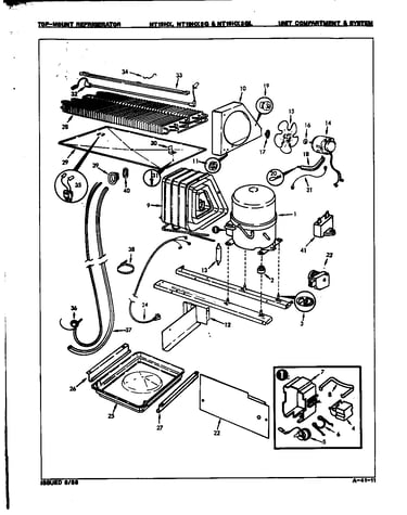 Unit compartment & system