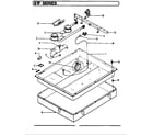 Magic Chef 81FA-12 manifold section diagram