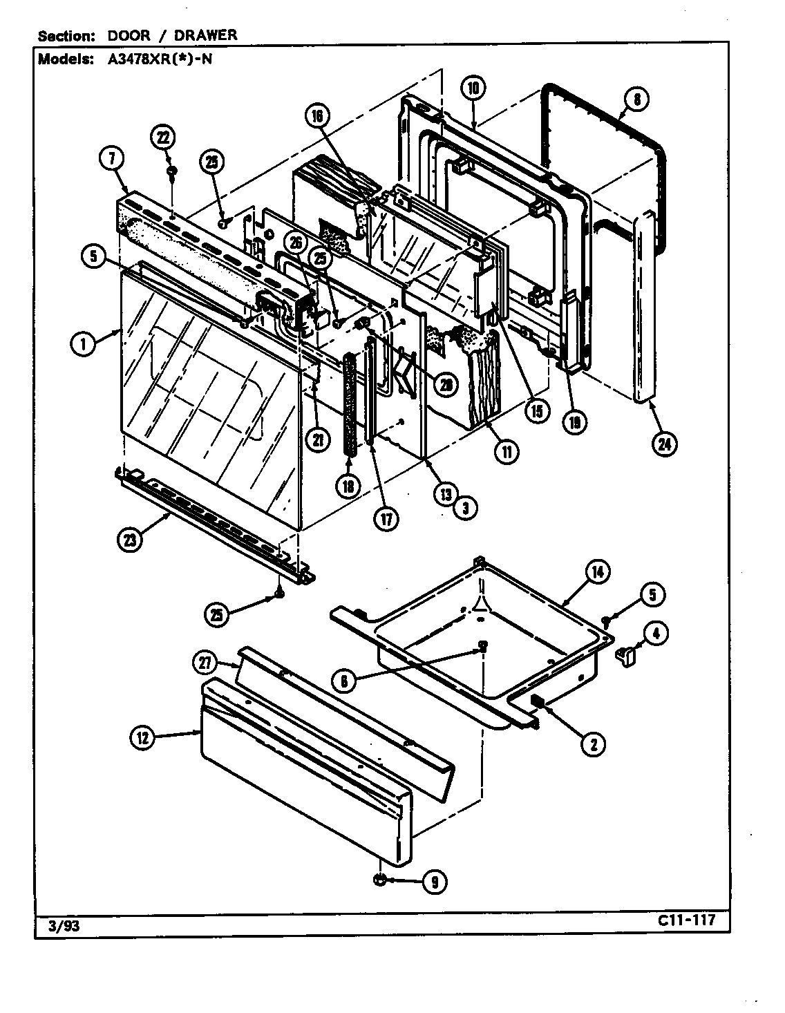 DOOR/DRAWER