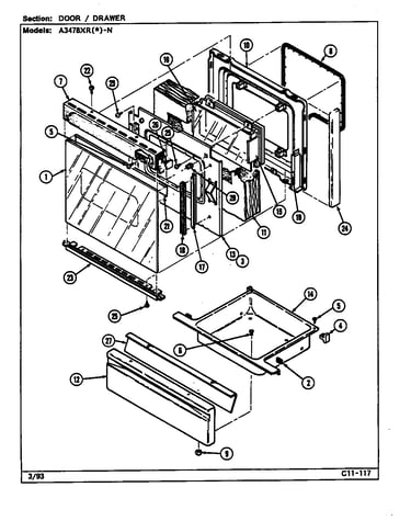 Door/drawer