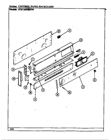 Control panel