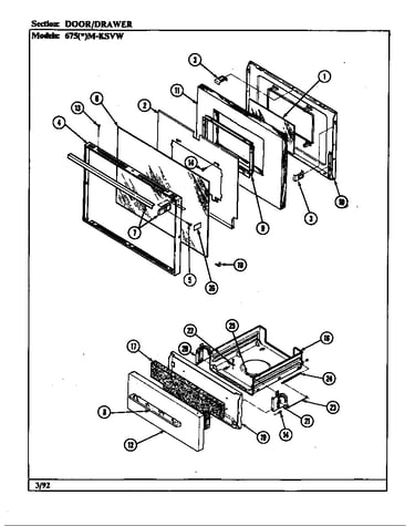Door/drawer