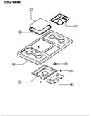 Top assy. (griddle)