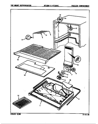 Freezer compartment