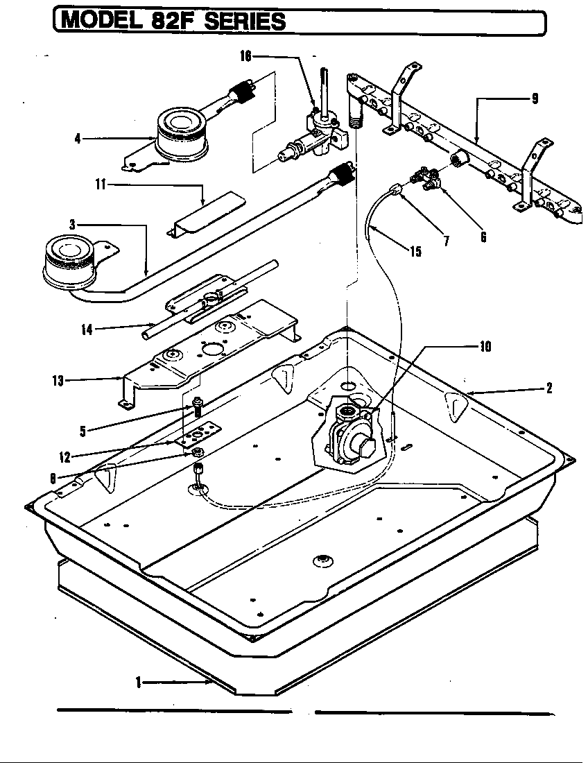 Manifold section (electronic ignition)