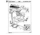 Maytag NT21HX3H/8D04A unit compartment & system diagram