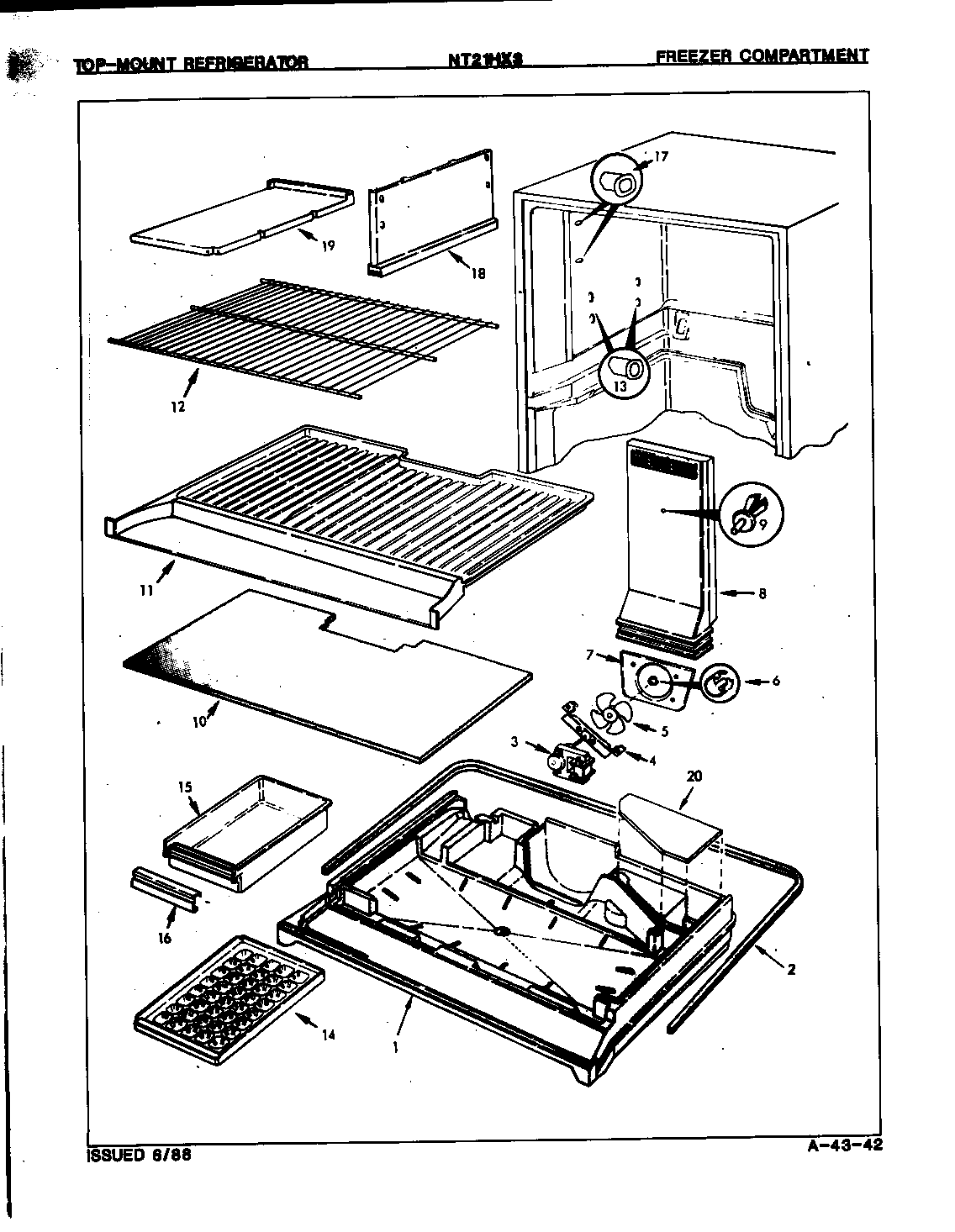 Freezer compartment